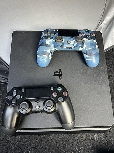 islenmis soyducular: Sony PlayStation 4 (PS4) – Slim versiya, model CUH-2216A Komplekt: - — 1