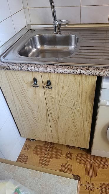 Mətbəx mebel dəsti - Material: MDF/LDSP üzərində açıq palıd