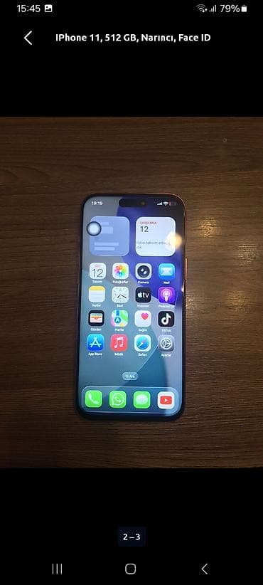 iphone x barter: IPhone 17 Pro Max, 512 GB, Narıncı, Face ID — 3