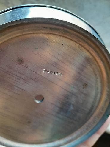 Mətbəx aksesuarları: Набор мельхиоровый СССР, поднос, подстаканники и сахарница. Цена 100 — 6