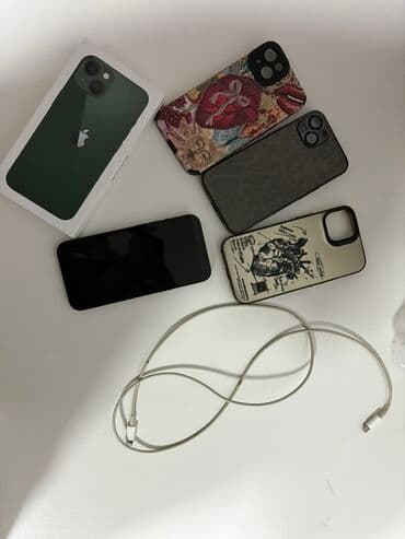 iphone 6qiymeti: IPhone 13, 256 GB, Yaşıl, Face ID — 5
