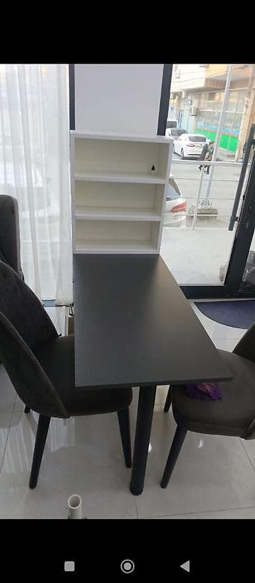 gozəllik salonu mebeli: Gözəllik salonu üçün mebel dəsti - İş masaları: U formalı, qarışıq — 3