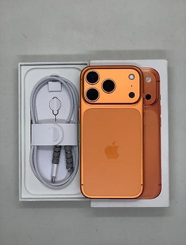 macbook pro 2014: IPhone 17 Pro, 256 GB, Narıncı, Zəmanət, Kredit, Simsiz şarj — 1