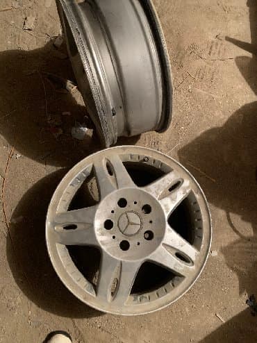 işlenmiş teker: 5 bolt mercedes diski satilir ideal veziyyetde . Cati eyrisi svarkasi — 4