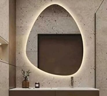 yapışqan guzgu: Güzgü Divar üçün, Arxa işıqlı — 2