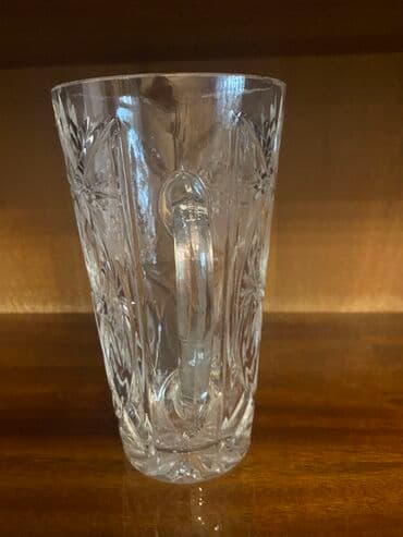 şüşə qab: Rəng - Ağ, Xrustal — 3