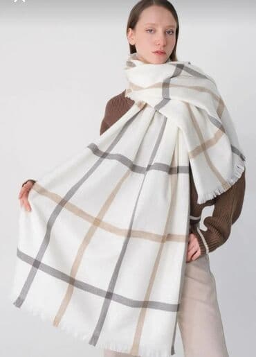 gilan tekstil: Yeni rəng - Ağ Pled — 2