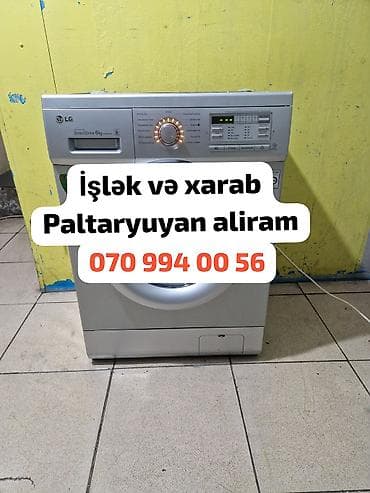 Işlək və xarab paltaryuyan aliram . Şəkilini atin vatçapa lalafo.az -da Işlək və xarab paltaryuyan aliram . Şəkilini atin vatçapa