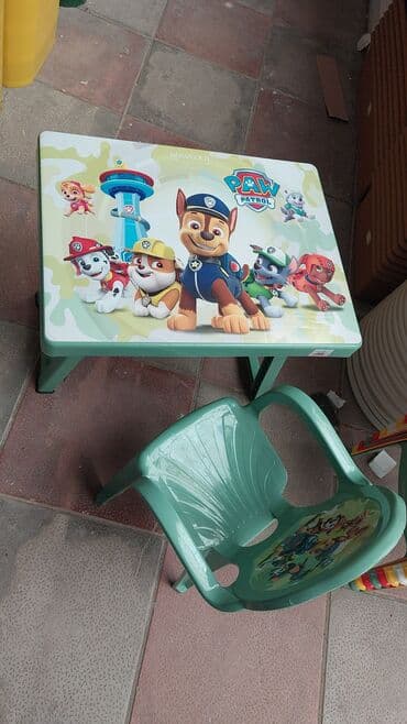 купить детский столик для кормления: Usaq ucun stol stul usaq ucun kreslo masa usaq ucun qabaq stolu — 10