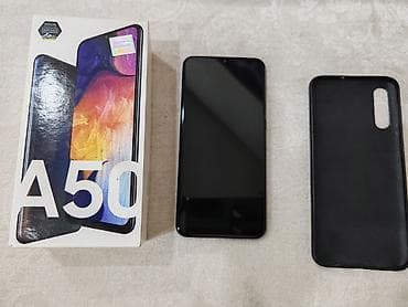 Samsung Galaxy A50, rəng - Qara, Barmaq izi