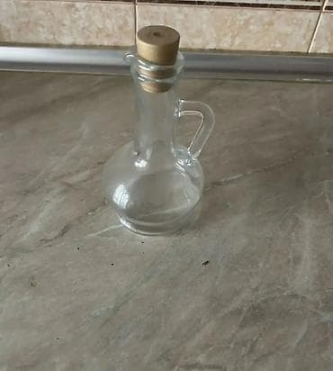 cay: Mətbəx üçün şüşə qablar dəsti - Şüşə çaydan: 1100 ml həcm — 1
