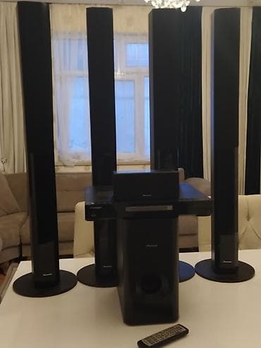 Mikrofonlar: Pioneer Kolonka, Növ - Ev kinoteatrı üçün, rəng - Qara — 1