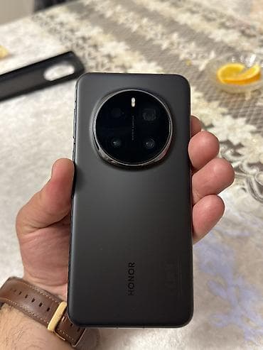 macbook pro: Honor Magic 4 Pro, 256 GB, rəng - Qara, Simsiz şarj — 3