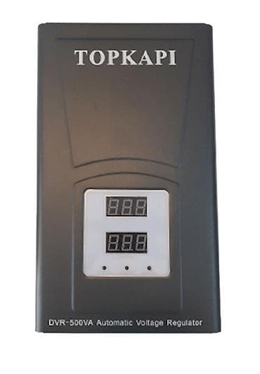 Təmir və tikinti: TOPKAPI DVR-500VA avtomatik gərginlik tənzimləyicisi - Model — 1