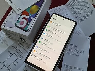 poco x3 nfs: Samsung Galaxy A51 5G, 128 GB, Zəmanət, Düyməli, Sensor — 3