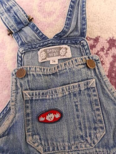 kişilər üçün cins kostyumlar: Джинсы, Унисекс, 9 - 12 мес., Mothercare — 15