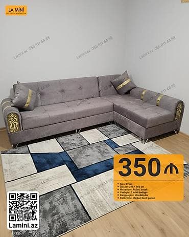 Künc divan, Açılan, Bazalı, Parça, Şəhərdaxili pulsuz çatdırılma — 1