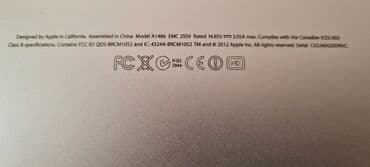 appl: İşlənmiş Apple MacBook, 13.3 ", Intel Core i5, 256 GB — 8