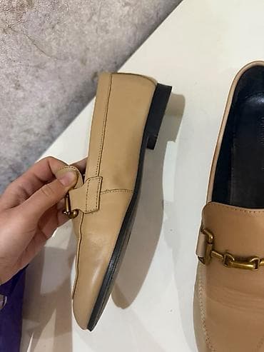 Женская обувь: Massimo Dutti, Размер: 36, цвет - Бежевый, Б/у — 2