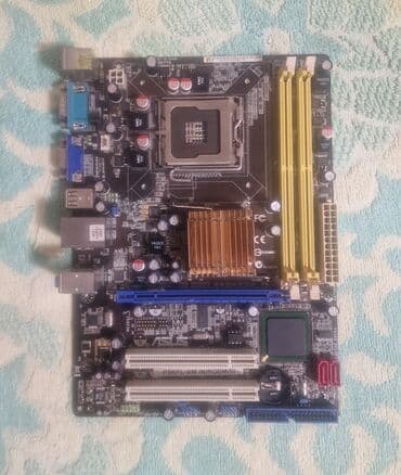 oyuncu kompüteri: ASUS P5KPL-AM IN ana plata DDD2 ROEM/SI anakarti - Socket: LGA775 — 4