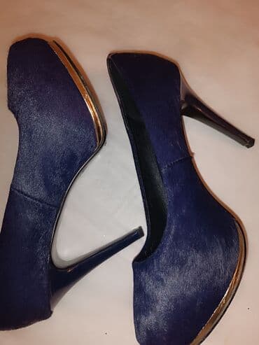 Toy paltarları və aksesuarları: Tuflilər, Ölçü: 38, rəng - Göy, Yeni — 4