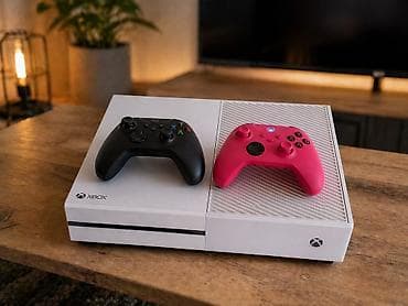 xbox onr: Xbox One ağ rəngdə. Konsol tam işlək vəziyyətdədir, heç bir problemi — 2