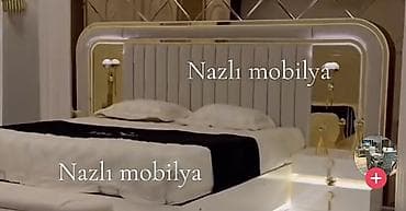 çarpayı: Yataq satılır. Nazlı mobilyadan alınıb və cəmi 5 ay istifadə olunub — 2