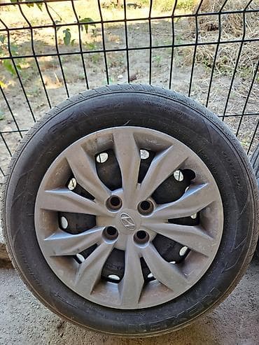 amc disk: Hyundai üçün orijinal təkər komplekti - Disk: polad disk, çox deşikli — 1