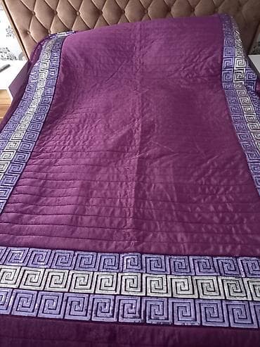 Yataq üçün İşlənmiş rəng - Bənövşəyi Yataq örtüyü, Ünvandan götürmə