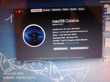 ош кыз керек: İşlənmiş Apple MacBook, 13.3 ", Intel Core i5, 512 GB, Ünvandan götürmə — 3