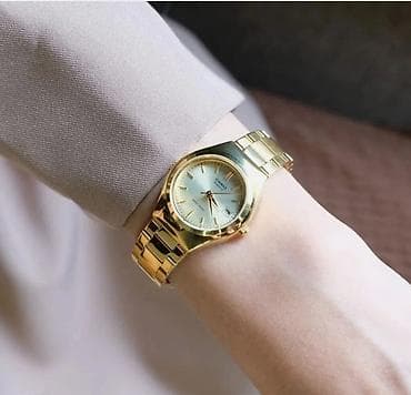 saatlar: Qol saatı, Casio, rəng - Qızılı — 5