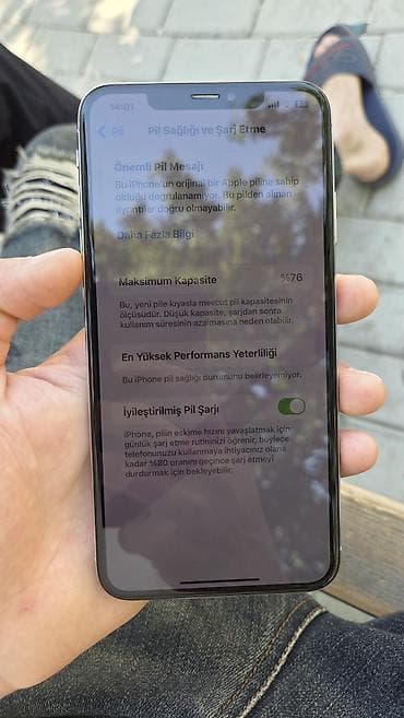 IPhone Xs Max, 64 GB, Gümüşü, Face ID — 3