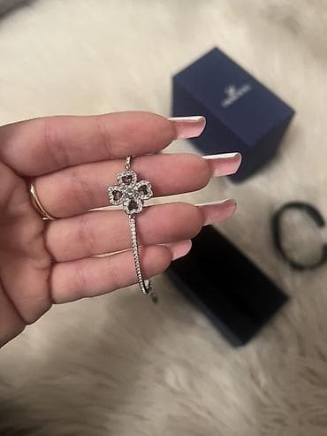 adli qolbaqlar: Bilərzik, Swarovski, Gümüş — 4