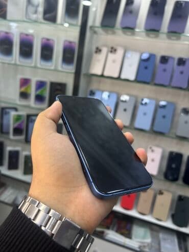 айфон купить: IPhone 13, Голубой, Face ID — 3