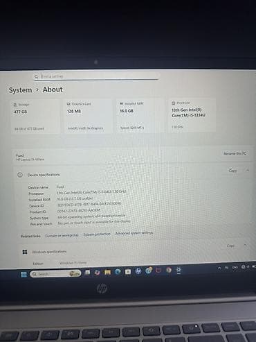 macbook m1 ikinci el: HP 15.6 ", Intel Core i5, 512 GB — 4