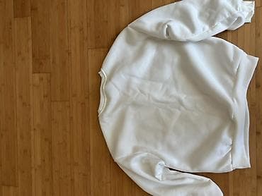 usta geyimi: Stradivarius kardiqan və shein sweatshirt 20 MANAT - Model: qara-ağ — 5
