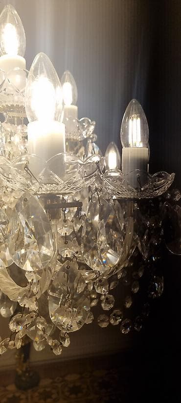 Çılçıraq, 10 və daha çox lampa, Xrustal lalafo.az -da Çılçıraq, 10 və daha çox lampa, Xrustal