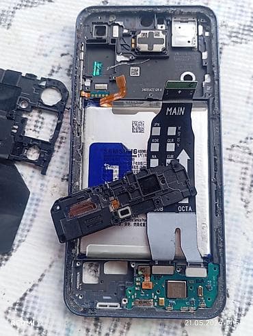 kamera ev: Salam samsung A55 smartfon üçün ehtiyat hissələri – sökülmüş cihazdan — 1