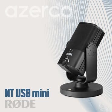 mikrofon: NT-USB Mini İstehsalçı: Rode Satışını təşkil edən: Azerco MMC NT-USB — 1