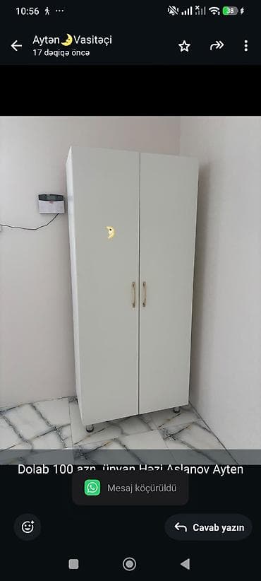 ucuz şkaflar: Dolab 100 azn. ünvan Həzi Aslanov Ayten🌛 — 1