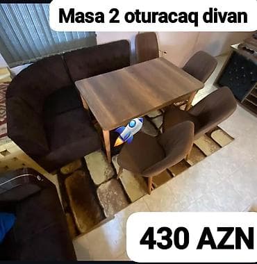 Masa və oturacaq dəstləri