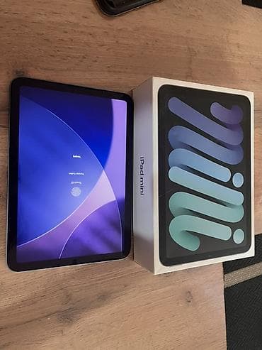 ipad mini 3: Apple iPad mini (6-ci nəsil) – Wi‑Fi modeli - 8.3 düym Liquid Retina — 2