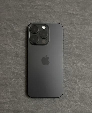 IPhone 15 Pro, 256 GB, Black Titanium, Face ID