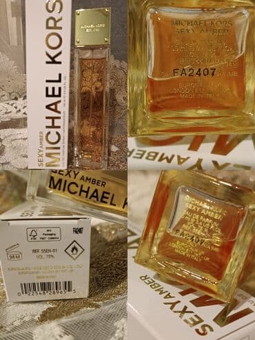 narkotik duxu: 100% Orijinal Michael Kors parfumu.Bir defe istifade olunub — 2