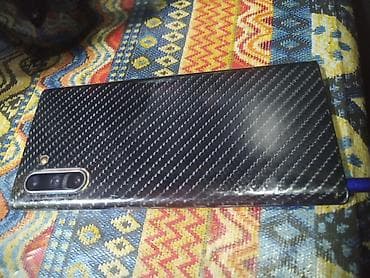 smartfonlar: Samsung Note 10, 256 GB, rəng - Qara, İki sim kartlı — 5