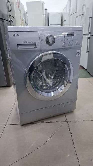 maşın sürməyi öyrənmək: Paltaryuyan maşın LG, 6 kq, Avtomat, Qurutmasız — 1