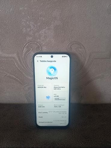 Honor X6c, 128 GB, rəng - Qara, Sensor lalafo.az -da Honor X6c, 128 GB, rəng - Qara, Sensor