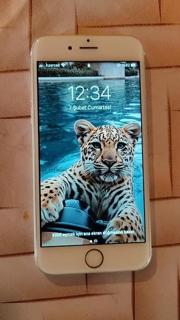 iphone 12 ekran sekilleri: IPhone 6s, Qızılı, Barmaq izi — 5