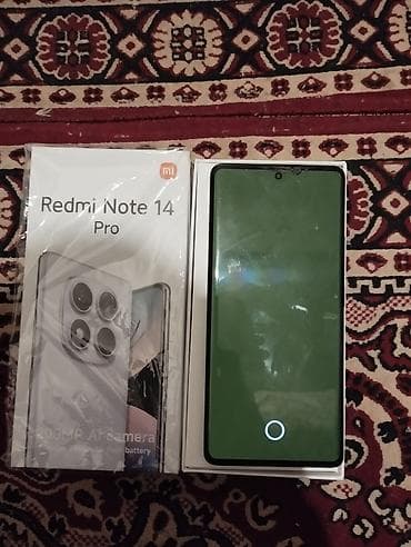 Redmi Note 14 Pro, 512 GB, rəng - Qara, Barmaq izi