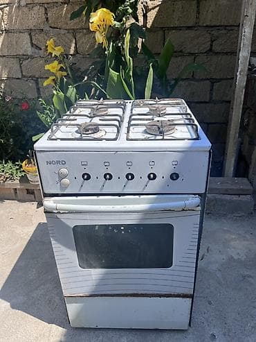 mini pc computer: NORD markalı qaz plitəsi və soba - 4 qaz gözlü üst panel: müxtəlif — 1